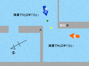 岸和田港概略図