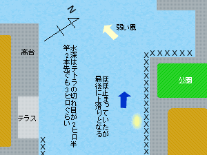 大津川尻 概略図