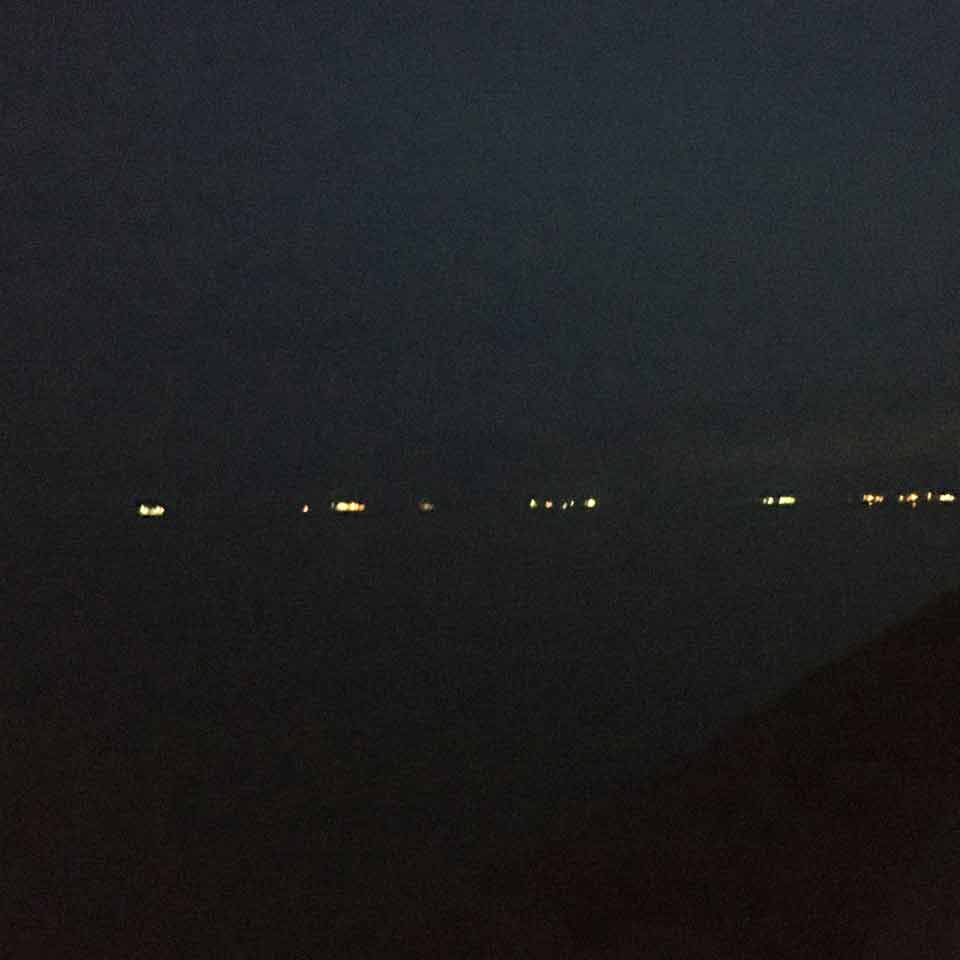 夜明け前の大津川