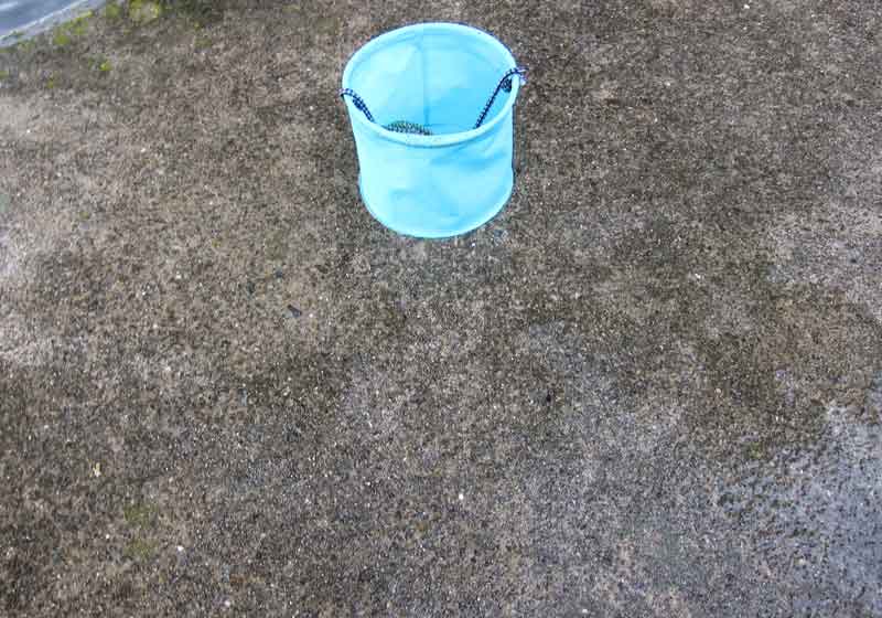 釣り場はきれいに