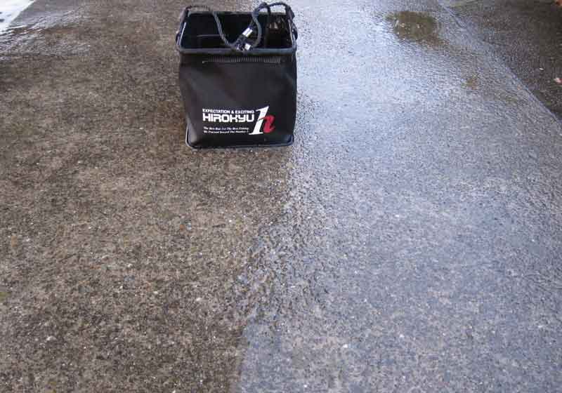 釣り場はきれいに