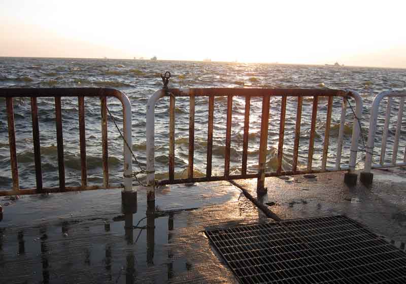 釣り場はきれいに